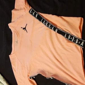 Girls sz L Air Jordan top